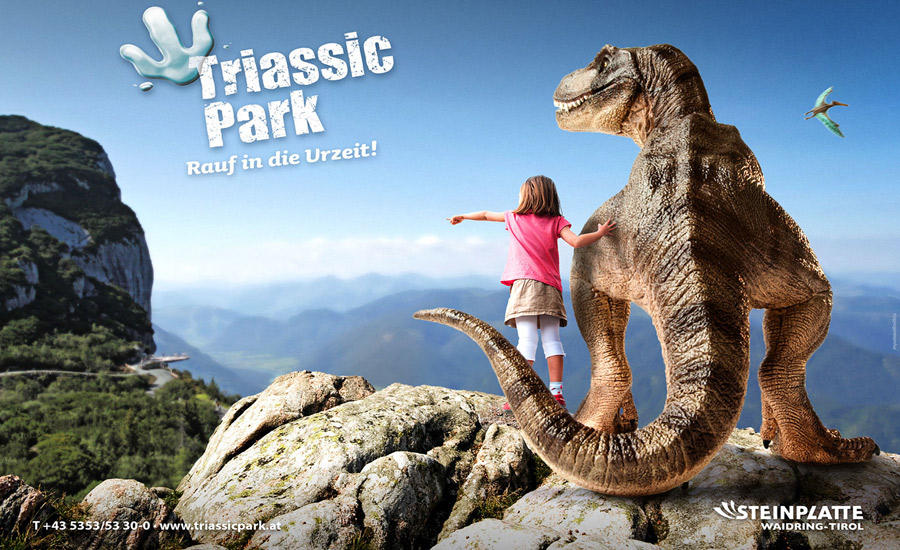 Der Triassic Park mitten in den Tiroler Bergen.