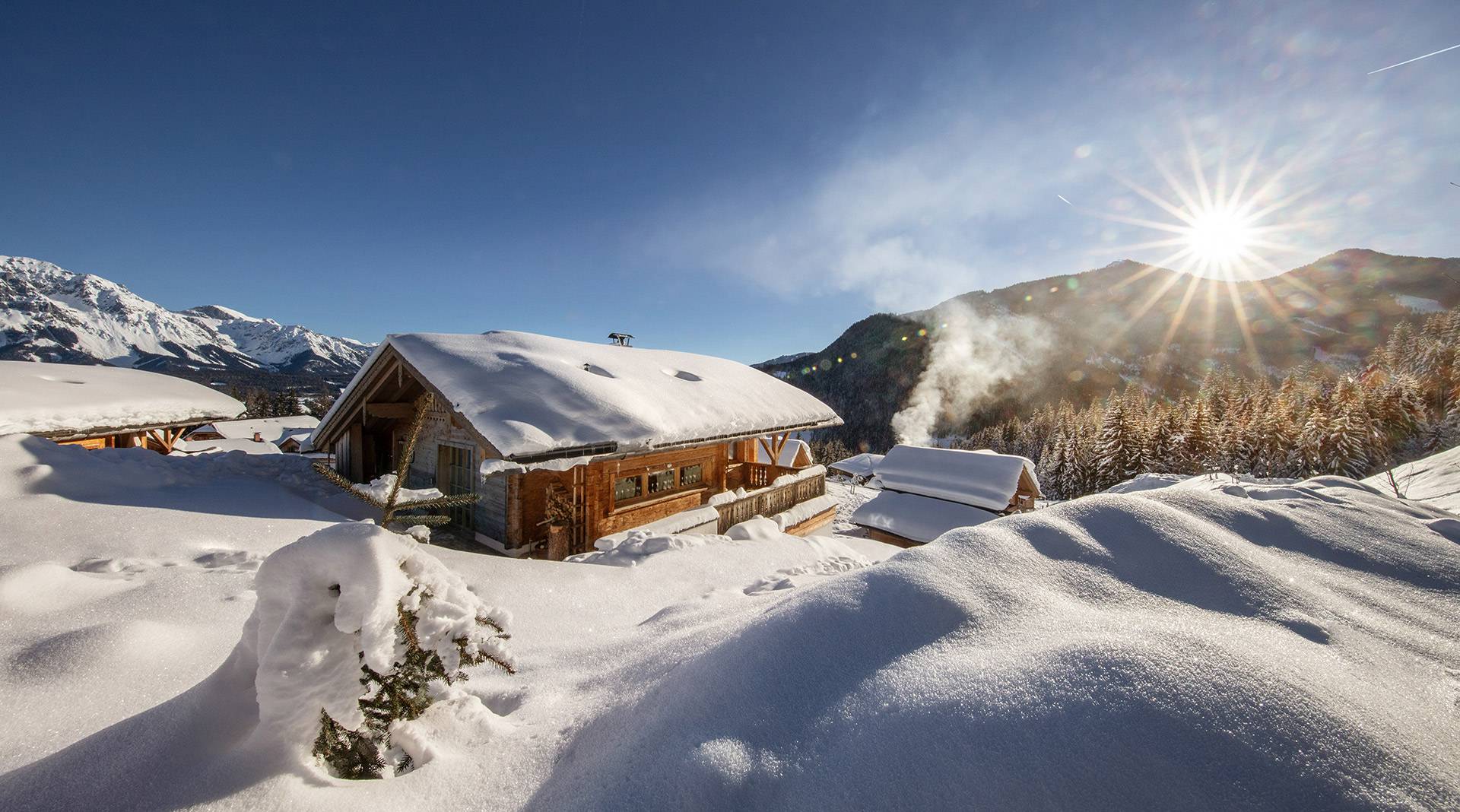 Almhotel Edelweiss - Urlaub mit dem baby im Almdorf Reiteralm