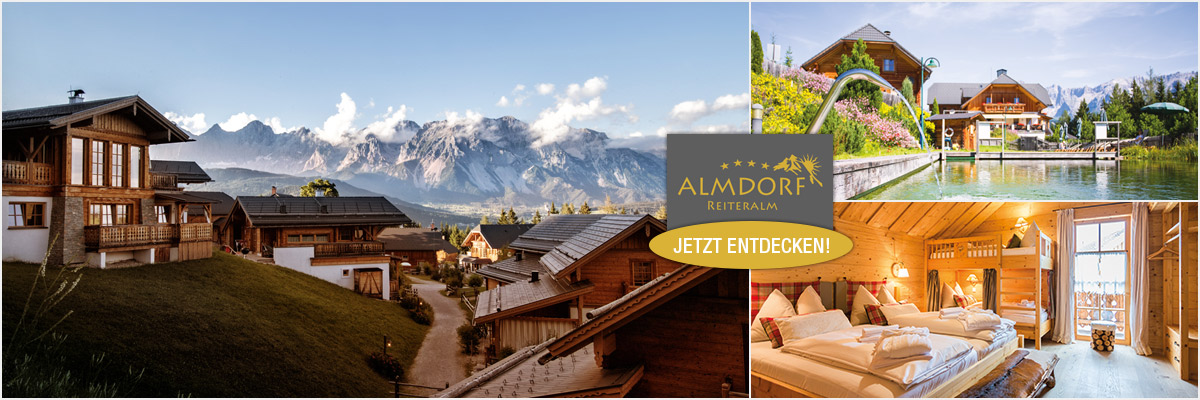 Almhotel Edelweiss - Urlaub mit Baby im Chaletdorf & Family-Hotel in Schladming