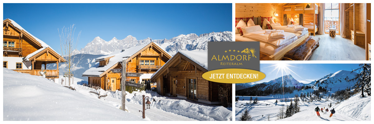 Almhotel Edelweiss - Winterurlaub Babyhotel Almdorf Reiteralm Schladming